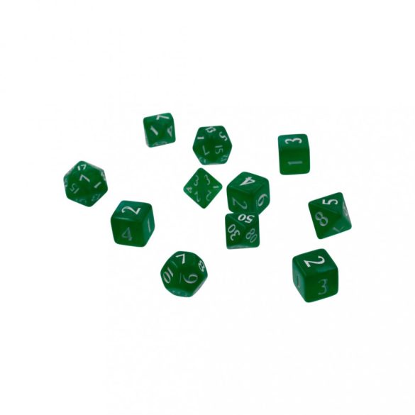 Eclipse Forest Green 11 Dice Set