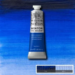 Winton Oil Colour French Ultramarine, 37ml