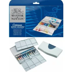 Winsor&Newton Cotman Watercolour Tube Travel set 12x8ml