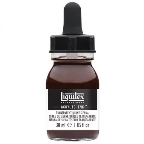 Liquitex Professional Ink 30ml Transparent Burnt Sienna