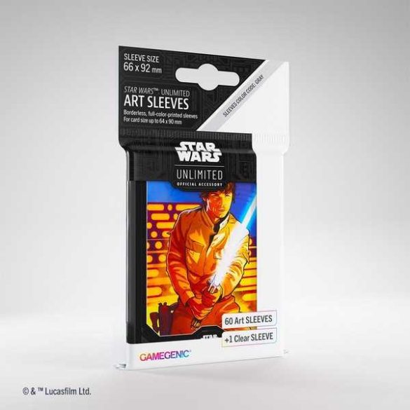 UNIT Gamegenic Star Wars: Unlimited Art Sleeves - Luke Skywalker - előrendelés