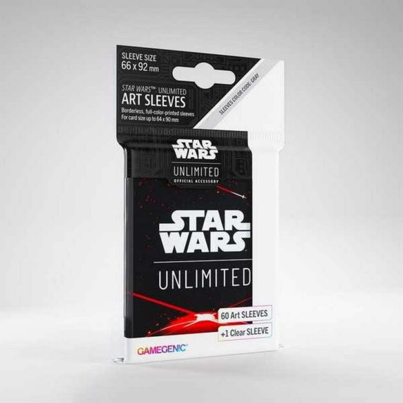 UNIT Gamegenic Star Wars: Unlimited Art Sleeves - Space Red