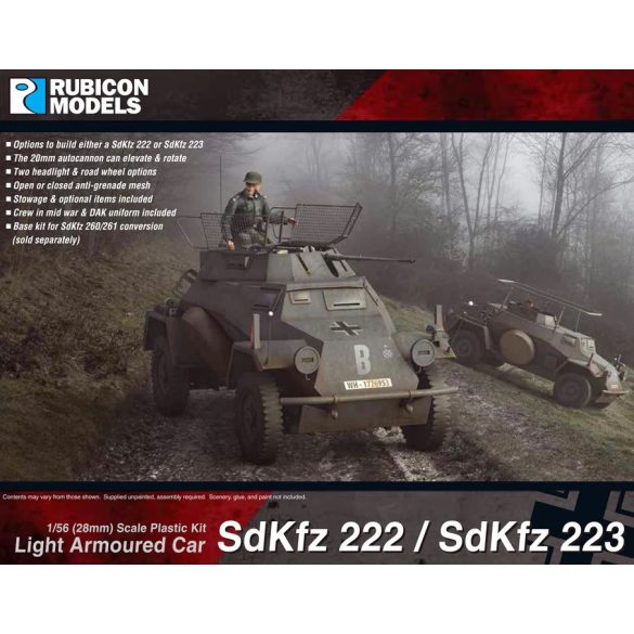 SdKfz 222/223 Light Armoured Car