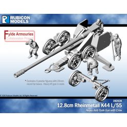 12.8cm Rheinmetall K44 L/55 with Crew