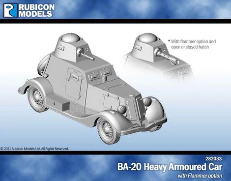 BA-20 Heavy Armoured Car