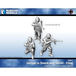 Germans in Smocks with STG44 Firing - Pewter