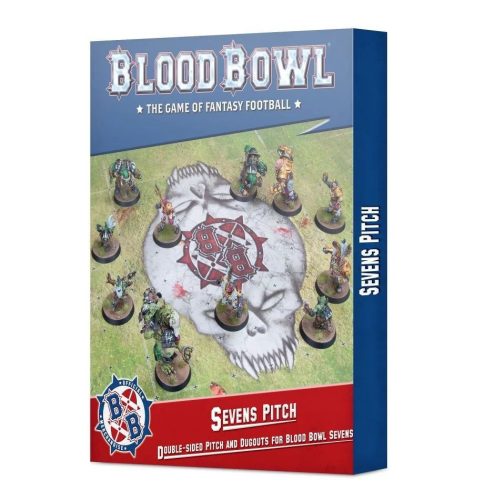 Sevens Pitch: Double-sided Pitch and Dugouts for Blood Bowl Sevens