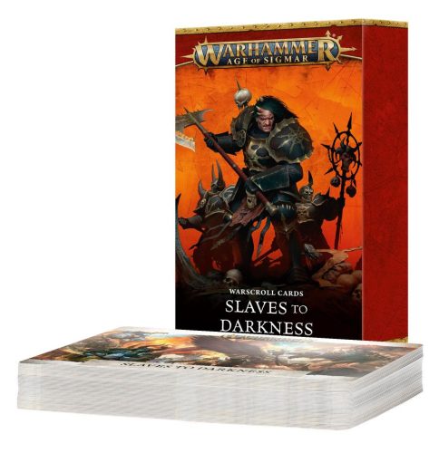 WARSCROLL CARD: SLAVES TO DARKNESS (ENG) - előrendelés