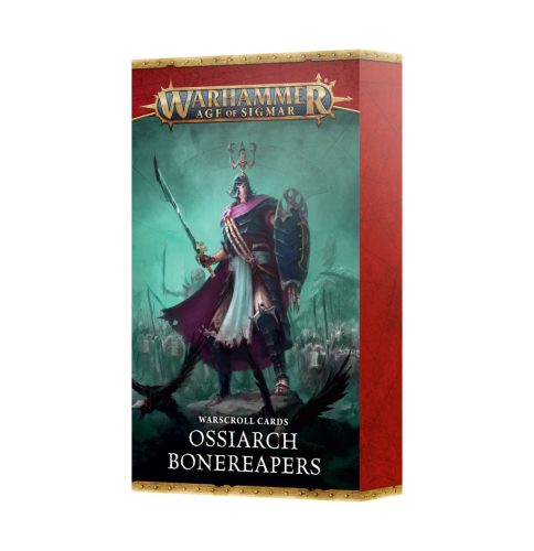 WARSCROLL CARDS:OSSIARCH BONEREAPERS ENG