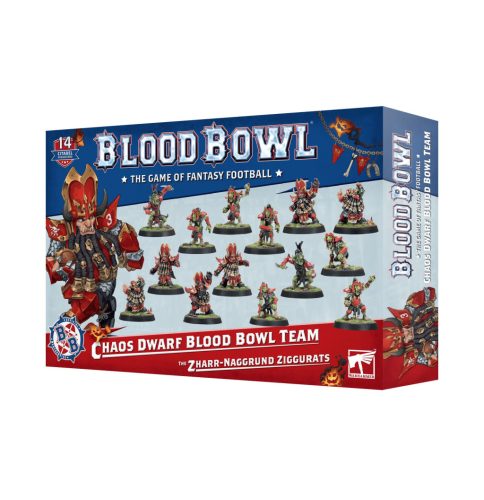 BLOOD BOWL: CHAOS DWARF TEAM 