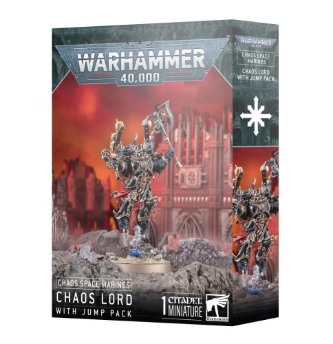 CHAOS SPACE MARINES: LORD WITH JUMP PACK - előrendelés