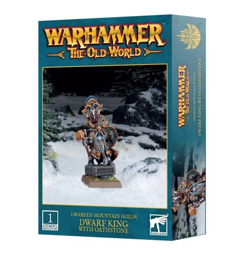 DWARFEN HOLDS: DWARF KING WITH OATHSTONE 