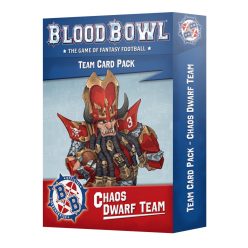 BLOOD BOWL: CHAOS DWARF CARDS