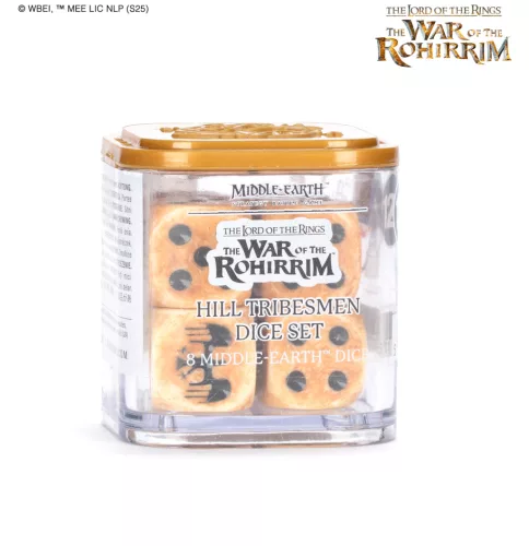 MIDDLE EARTH STRATEGY BATTLE GAME:HILL TRIBESMEN DICE SET