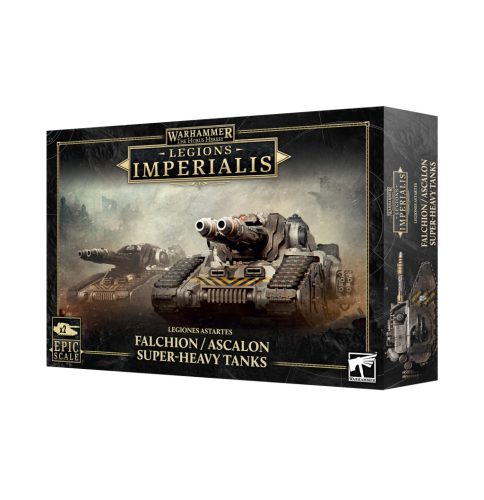 LEGIONS IMPERIALIS: FALCHION/ASCALON SUPER-HEAVY TANKS - előrendelés