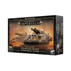   LEGIONS IMPERIALIS: FELLBLADE/GLAIVE SUPER-HEAVY TANKS - előrendelés