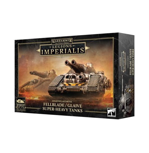 LEGIONS IMPERIALIS: FELLBLADE/GLAIVE SUPER-HEAVY TANKS - előrendelés