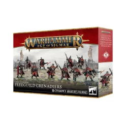 CITIES OF SIGMAR: FREEGUILD GRENADIERS - előrendelés