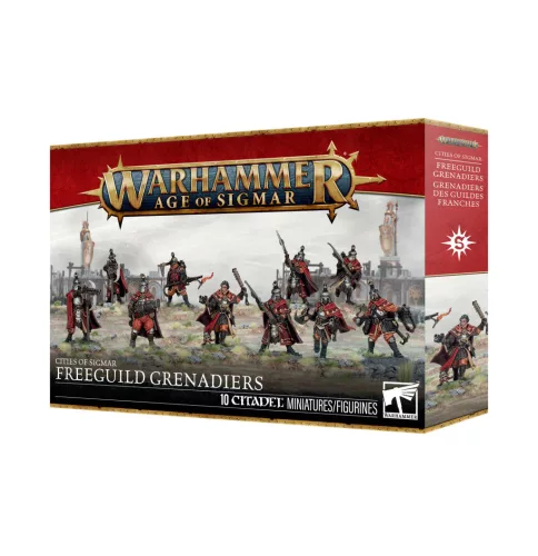 CITIES OF SIGMAR: FREEGUILD GRENADIERS - előrendelés