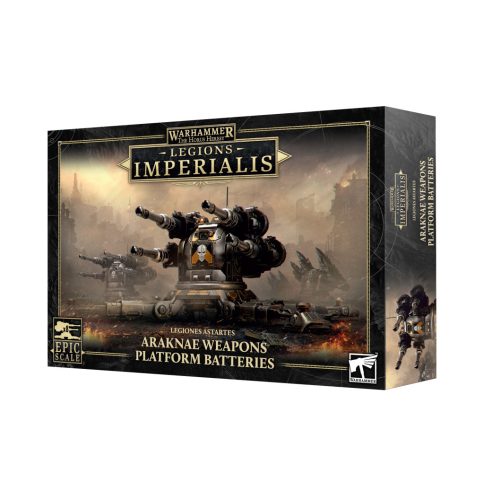 LEGIONS IMPERIALIS: ARAKNAE WEAPONS PLATFORM BATTERIES - előrendelés