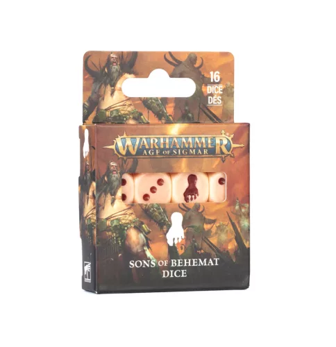 AGE OF SIGMAR: SONS OF BEHEMAT DICE - előrendelés