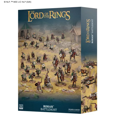 MIDDLE-EARTH SBG: ROHAN BATTLEHOST - előrendelés