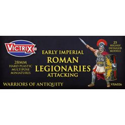 Early Imperial Roman Legionaries Attacking