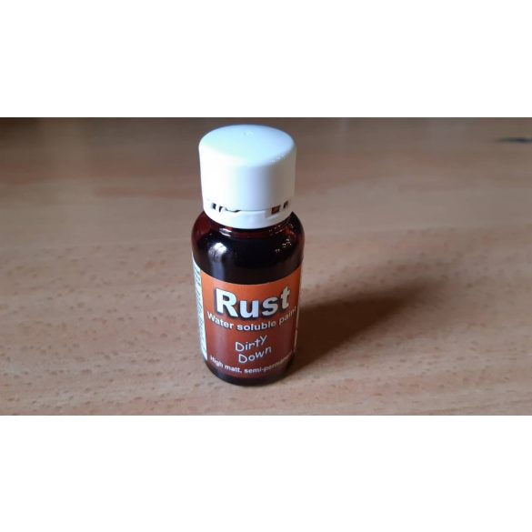 Water Soluble Paint - Rust Effect – small 25ml pot