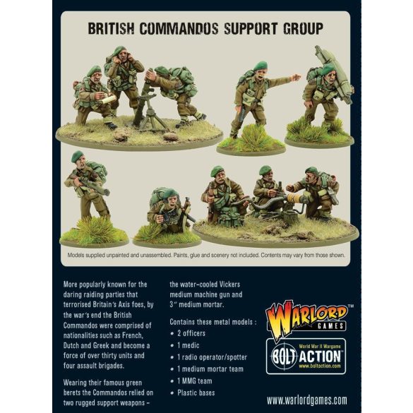Commandos Support Group (HQ, Mortar & MMG)