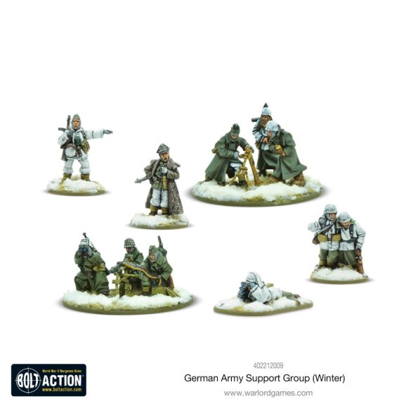 German Army (Winter) Support Group (HQ, Mortar & MMG)
