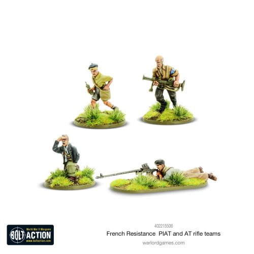 French Resistance PIAT & Anti-tank rifle teams