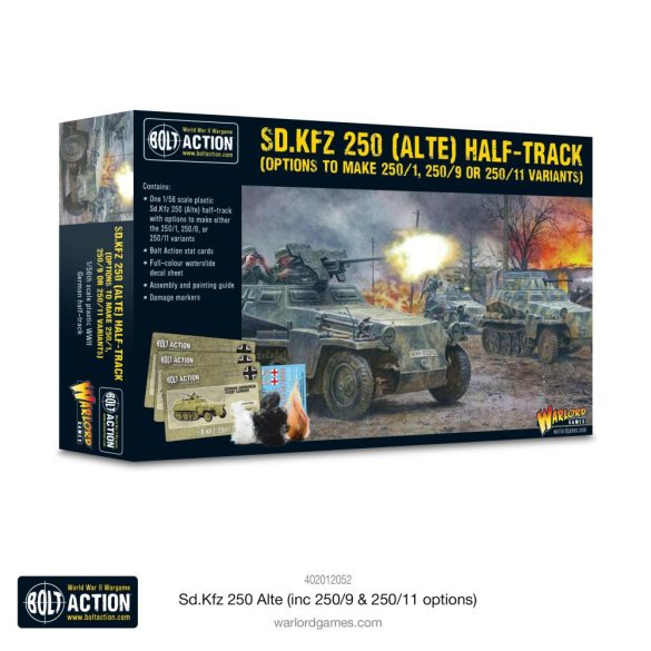 Sd.Kfz 250 (Alte) Halftrack (Options for 250/1 & 250/9 & 250/11)
