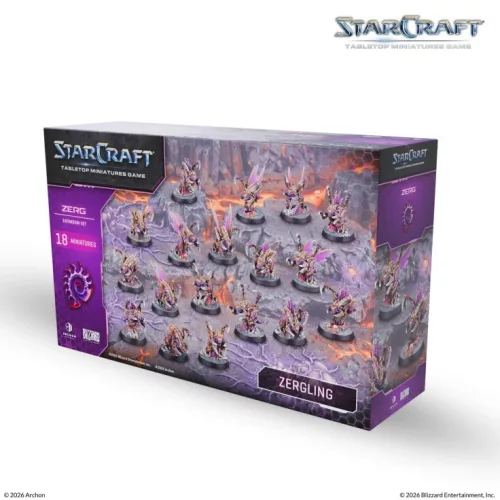 STARCRAFT THE MINIATURE GAME ZERGLING - ZERG - EXPANSION SET - előrendelés