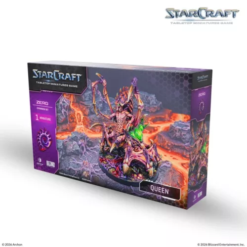 STARCRAFT THE MINIATURE GAME QUEEN - ZERG - EXPANSION SET - előrendelés