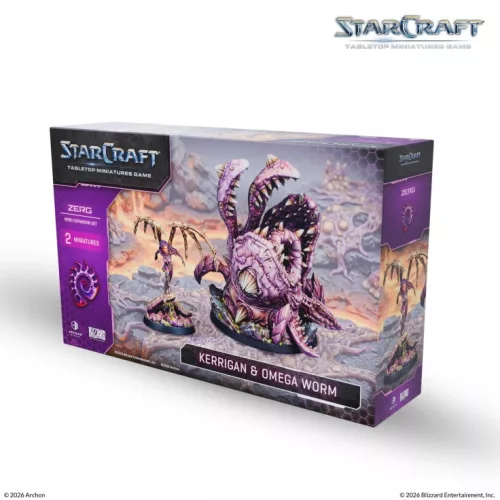 STARCRAFT THE MINIATURE GAME KERRIGAN (PRIMAL KERRIGAN) - ZERG - HERO EXPANSION SET - előrendelés