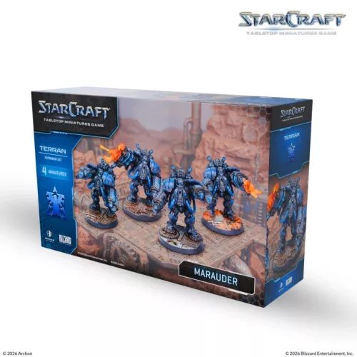 STARCRAFT THE MINIATURE GAME MARAUDER - TERRAN - EXPANSION SET - előrendelés