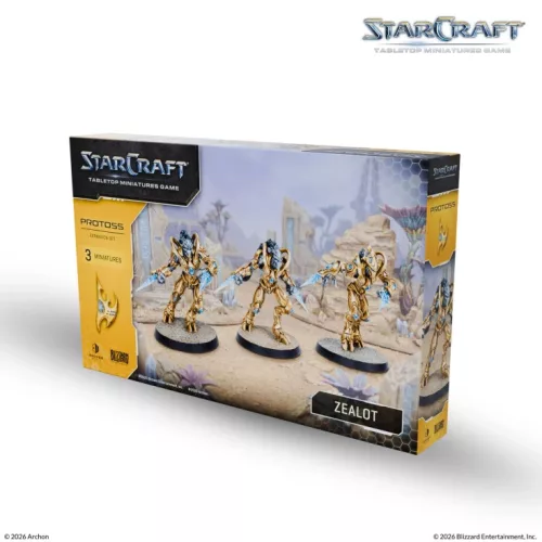 STARCRAFT THE MINIATURE GAME ZEALOT - PROTOSS - EXPANSION SET - előrendelés