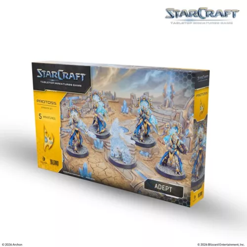 STARCRAFT THE MINIATURE GAME ADEPT - PROTOSS - EXPANSION SET - előrendelés