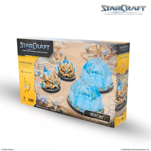 STARCRAFT THE MINIATURE GAME SENTRY - PROTOSS - EXPANSION SET - előrendelés