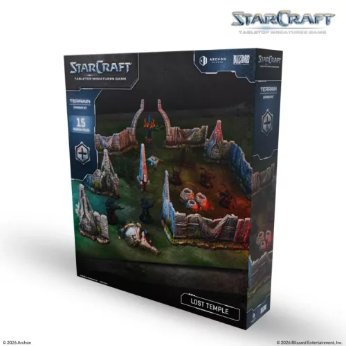 STARCRAFT THE MINIATURE GAME LOST TEMPLE - TERRAIN EXPANSION SET - előrendelés