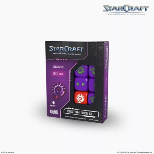 Starcraft: Zerg - Custom Dice Set - előrendelés