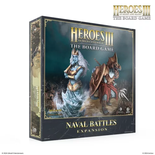 Heroes of Might and Magic III: The Board Game - Naval Battles Expansion - előrendelés
