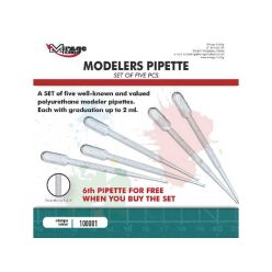 Tools - Modellers Pipettes 2ml (5+1 Pcs)