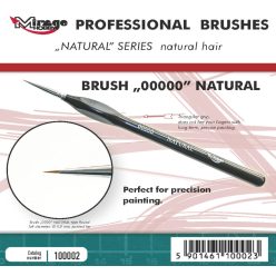 Mirage Hobby Brush - Natural Size 00000 - 100002