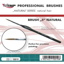 Mirage Hobby Brush - Natural Size 5 - 100010