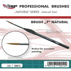 Mirage Hobby Brush - Natural Size 7 - 100012