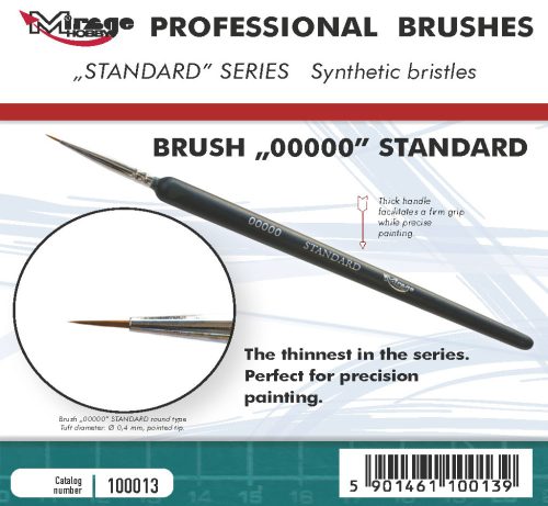 Mirage Hobby Brush - Standard Size 00000 - 100013