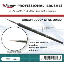 Mirage Hobby Brush - Standard Size 000 - 100014