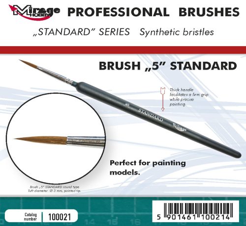 Mirage Hobby Brush - Standard Size 5 - 100021