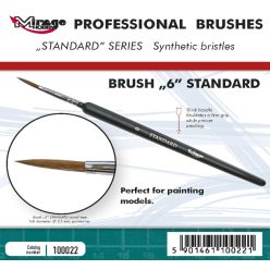 Mirage Hobby Brush - Standard Size 6 - 100022